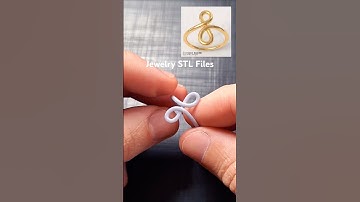 Knot Ring  #ring #3dprinting #3dmodeling #joias #modelagem3d #jewllery #jewelry #design #knot #3d