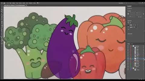 eggplant in illustrator