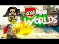 LEGO® Worlds gameplay/Gold brick finding Part 6
