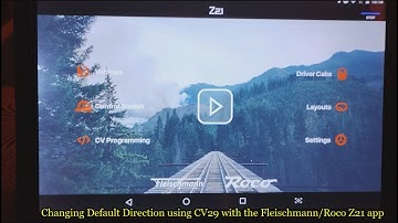 Setting CV29 using the Fleischmann/Roco Z21 app