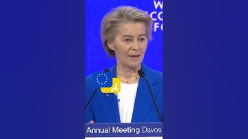 Clean energy strengthens our energy independence! #VonderLeyen #eudebates #WEF #wef2025 #wef25