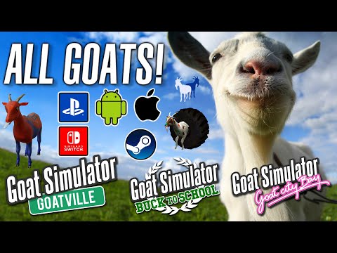 [ALL DEVICES!] How to unlock ALL Goats/Mutators in Goat Simulator! (Console, PC and mobile)