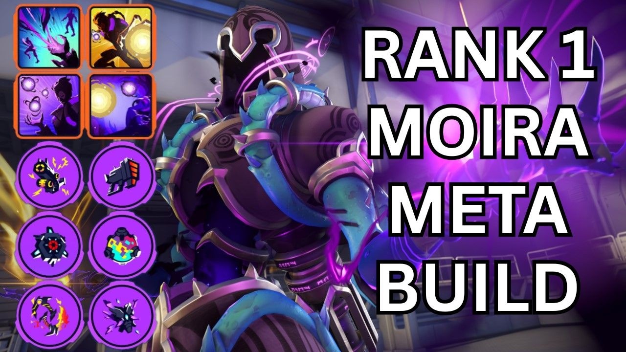 The Best Rank 1 Moira Meta Build In Overwatch Stadium(Guide) - YouTube