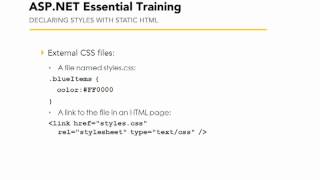 06 01  Understanding Cascading Style Sheets CSS