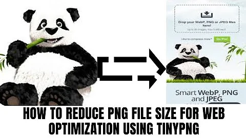 How to reduce PNG File for Web Optimizing using TinyPNG