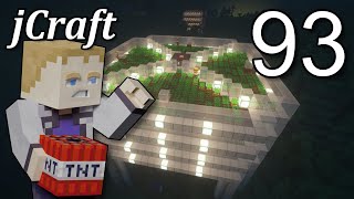 jCraft Ep93 - Villager Crop Farm (and Fishing for Golems with TNT)