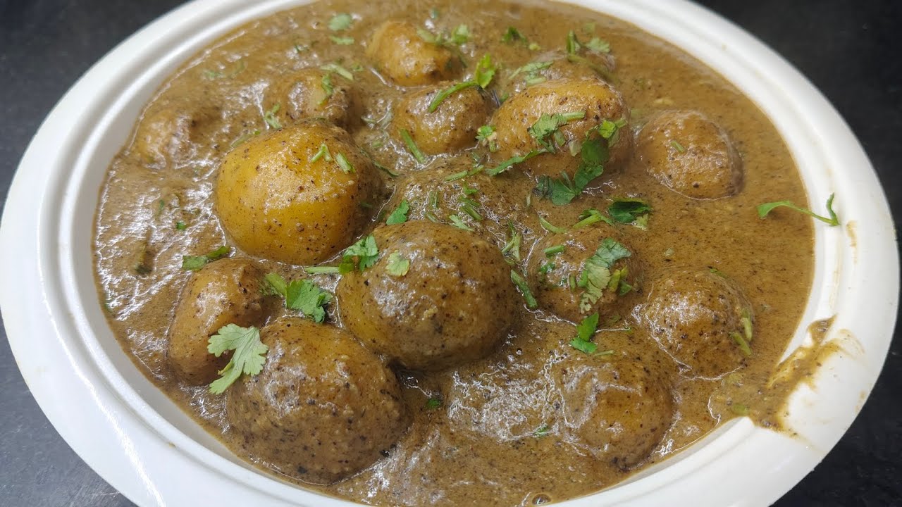 रेस्टोरेंट स्टाइल निजामी दम आलू बनाने की सबसे आसान विधि | nizami dam aalu recipe 