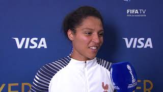 Valerie Gauvin – Player of the Match – France v Norway