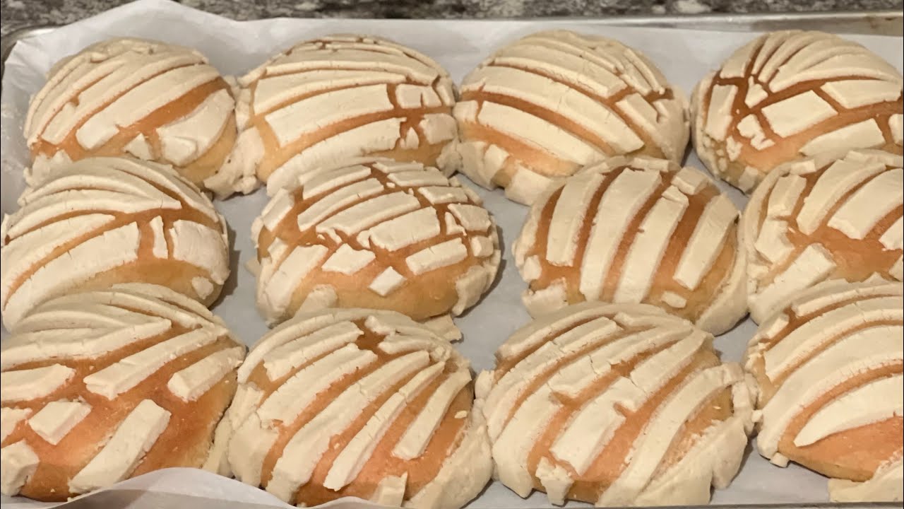 DELICIOSAS CONCHAS MEXICANAS ECHAS POR UNA SALVADOREÑA 😳