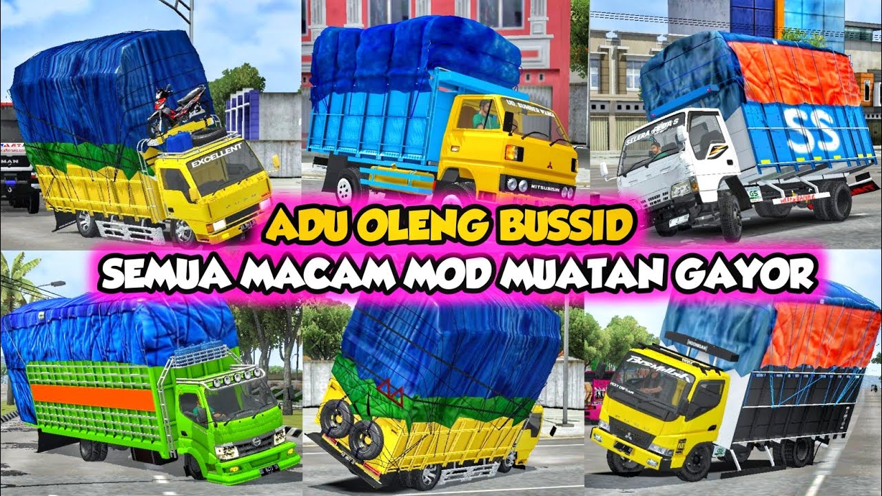 AUTO GULING.🤣 K0MPILASI ADU OLENG BUSSID SEMUA MOD TRUK HEREX SUPER GAYOR || VIRAL BRE‼️🔥