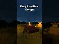 Easy Excalibur Design | #minecraft #minecraftbuilding