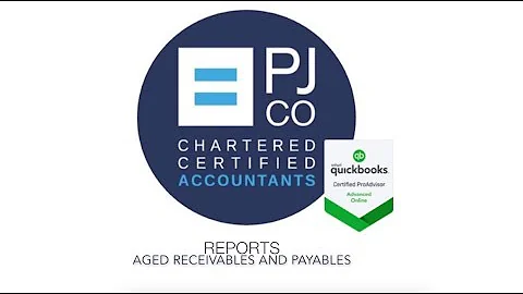 QuickBooks Online - REPORTS - Aged receivables and payables