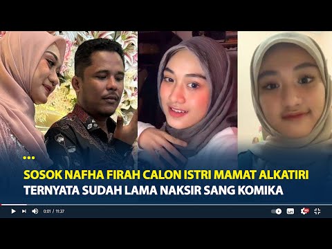 Sosok Nafha Firah Calon Istri Mamat Alkatiri, Ternyata Sudah Lama Naksir Sang Komika