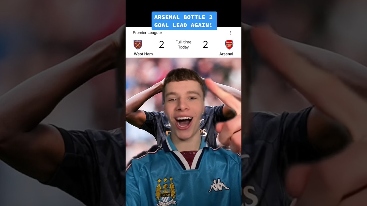 ARSENAL BOTTLE AGAIN! 😱 