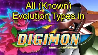 Every (Known) Evolution Type in Digimon