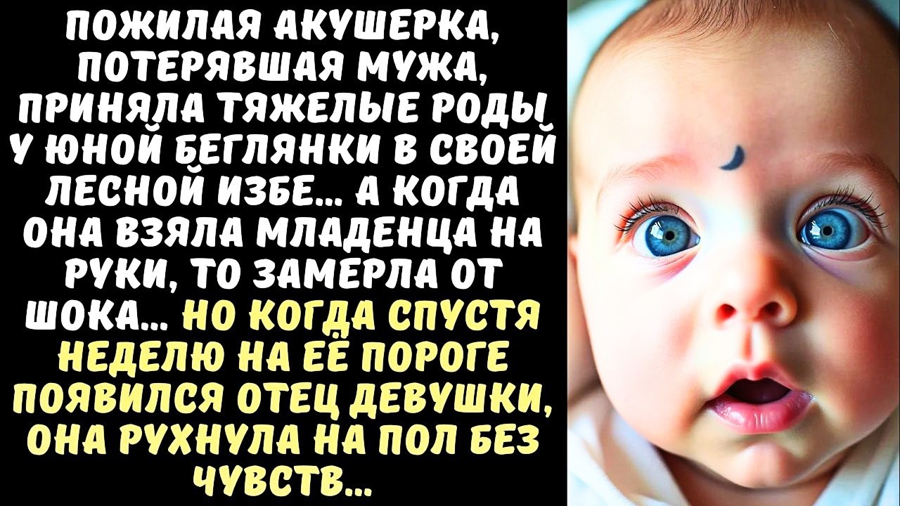 АКУШЕРКА приняла роды у БЕГЛЯНКИ в глуши, а увидев МЛАДЕНЦА, онемела от ужаса...