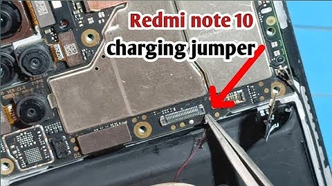 Redmi note 10 charging jumper | mi note 10s charging jumper