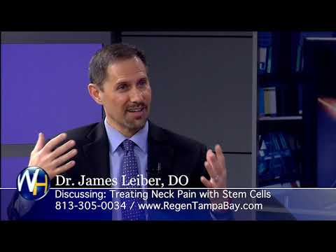 Stem Cells for Treating Neck Pain with Regenexx Tampa Bay and Sarasota's James Leiber, DO