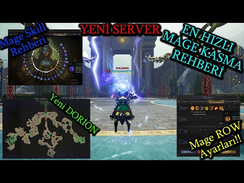 Rise Online Mage Row Rehberi & Mage Skill Rehberi & Oyun KAPTANI