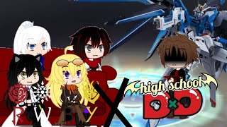 Red Dragon Of Remnants Rwby X Dxd React To Issei As Kira Yamatofreedom Gundam
