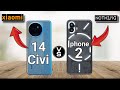 xiaomi 14 civi vs nothing phone 2