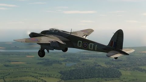 Mosquito first impression: Flight Dynamics and Analysis (DCS World)