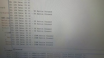 KCAN bus Steering controls interface with Arduino