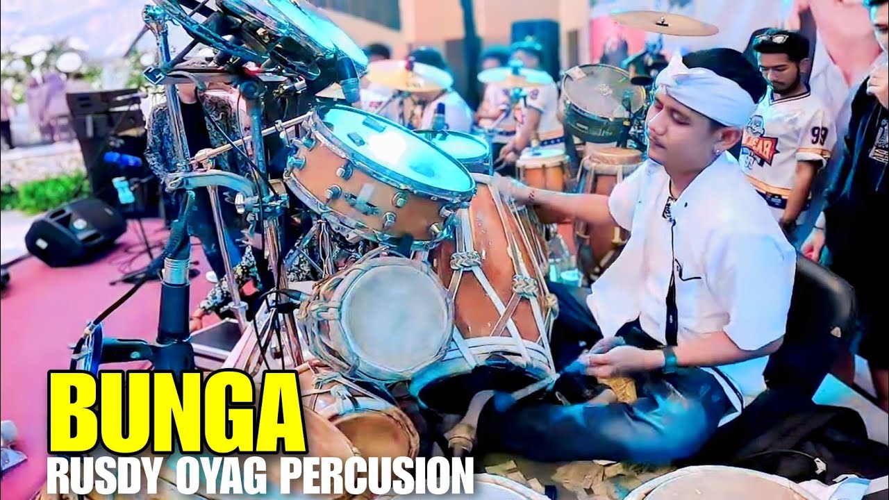 BUNGA - RUSDY OYAG PERCUSSION ( LIVE )
