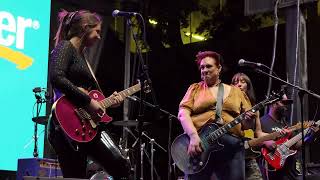 Video thumbnail of "Ally Venable, Joanna Connor, Kara Grainger - Going Down - 4/29/22 Dallas Guitar Festival"