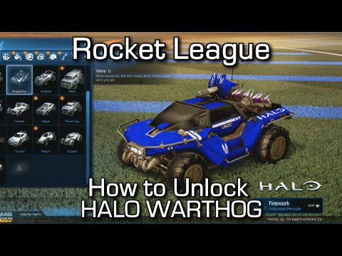 ロケットリーグ-XboxOneゲームプレイでHalo / HogステッカーからWarthogのロックを解除する方法