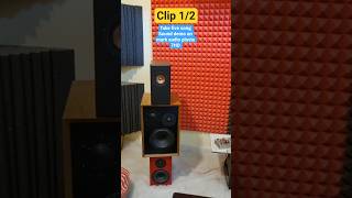 part 1 sound demo on mark audio pluvia 7HD #hifi #speaker #diyaudio