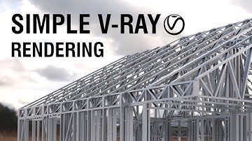 Simple Rendering in Vray- for Sketchup