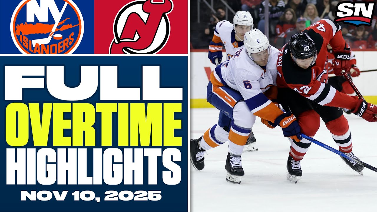 New York Islanders at New Jersey Devils | FULL Overtime Highlights - November 10, 2025