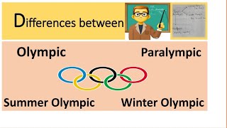 what is Olympic ? what is paralympic ? | Difference between summer and winter olympic ? | In english