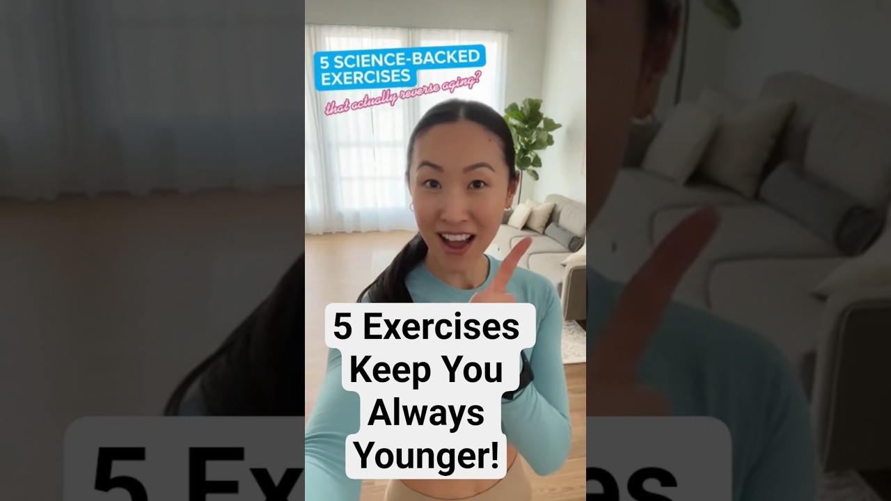 5 Science-Backed Exercise That Reverse Aging 
