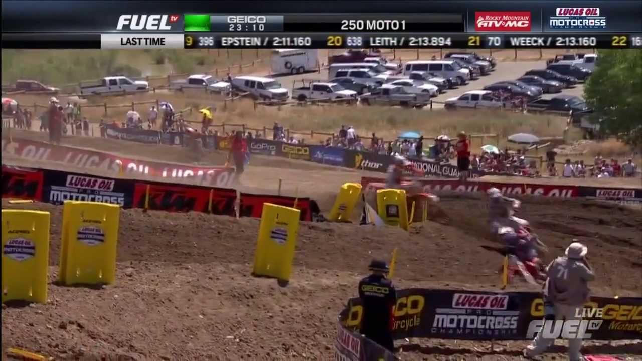 2013 AMA 250 Motocross Hangtown Moto 1 HD