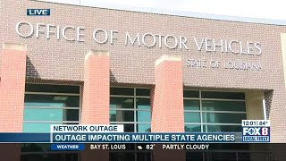 Network outage impacting multiple state agencies