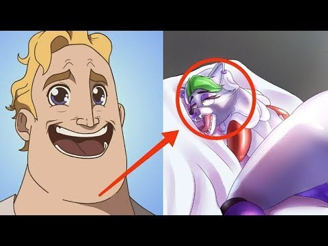 Mr Incredible becoming Canny Roxanne Wolf FULL  - FNAF Animation