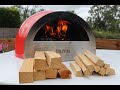 Cooking Neapolitan Pizza in the Delivita Wood Fired Oven