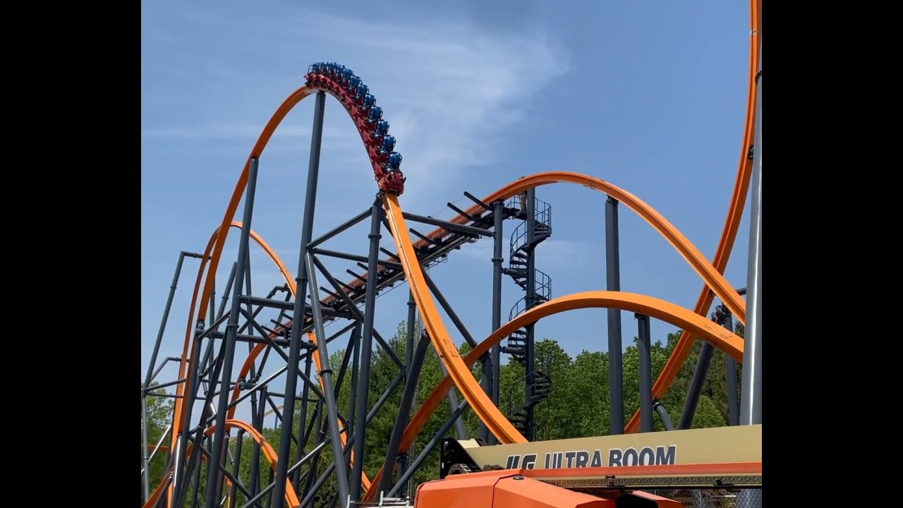 Jersey Devil Coaster at Six Flags Grand Opening this Sunday