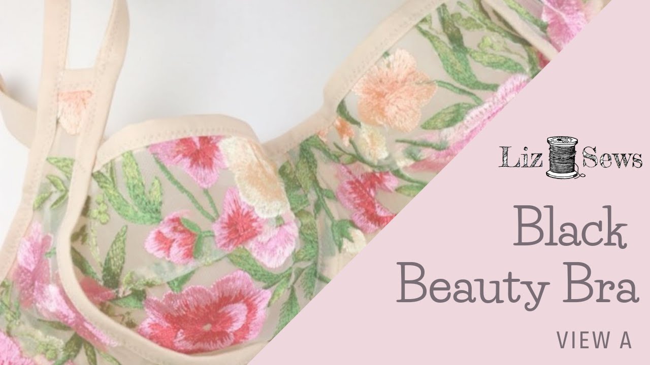 Black Beauty Bra View B Sew-Along // Part Eleven: Sewing – Straps and Hook  & Eye – Tailor Made Blog