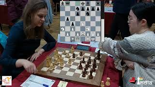 GM Anna Muzychuk v GM Zhongyi Tan - FIDE Women's World Cup 2023 3rd-4th place rematch