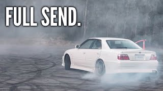 My First Drift Event: JZX100 FULL SEND!