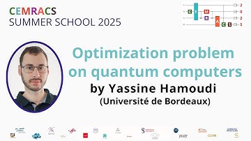 CEMRACS 2025 - Optimization problem on quantum computers - Part1