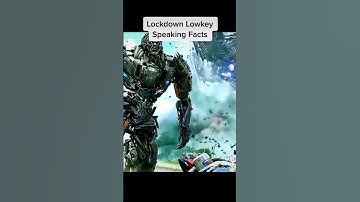 Transformers Age Of Extinction, Lockdown Speaking Facts!!!!! #transformers #shorts
