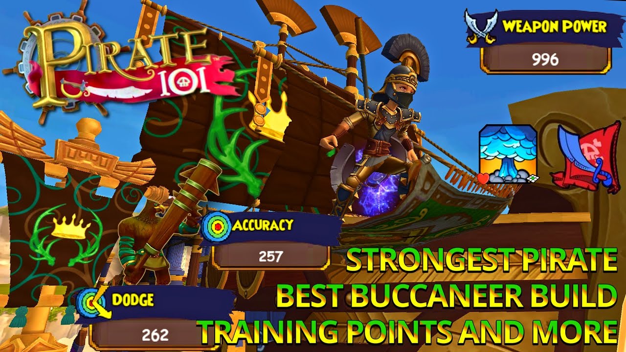 THE STRONGEST PIRATE Best Buccaneer Build, Companions and more PIRATE101