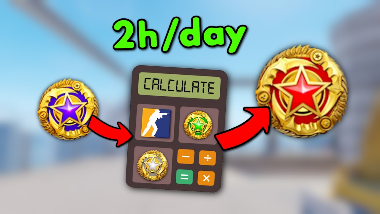 How Much XP do you NEED for a CS2 Service Medal? - YouTube