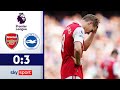Titelträume endgültig dahin! | Arsenal - Brighton | Highlights - Premier League 2022/23