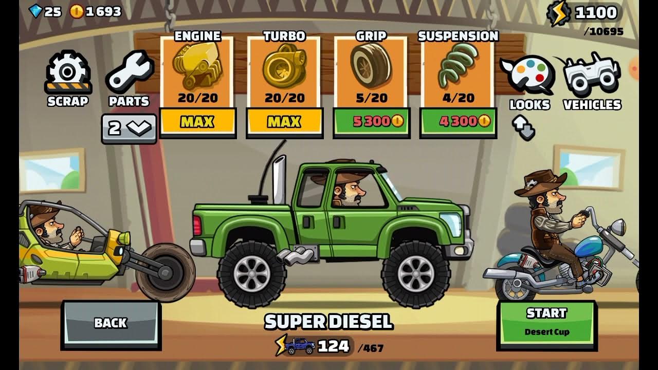 Let's play hill climb 2 YouTube