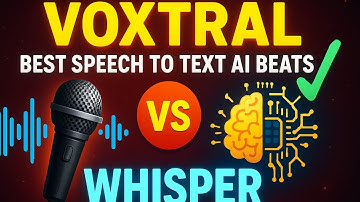 Voxtral: Mistral Audio AI-model verslaat Whisper